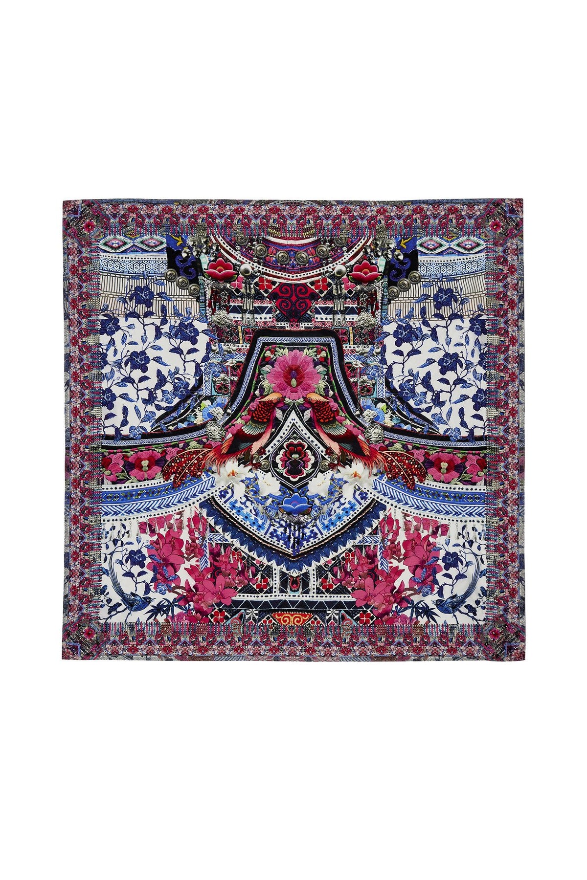 FROM KAILI WITH LOVE LARGE SQUARE SCARF