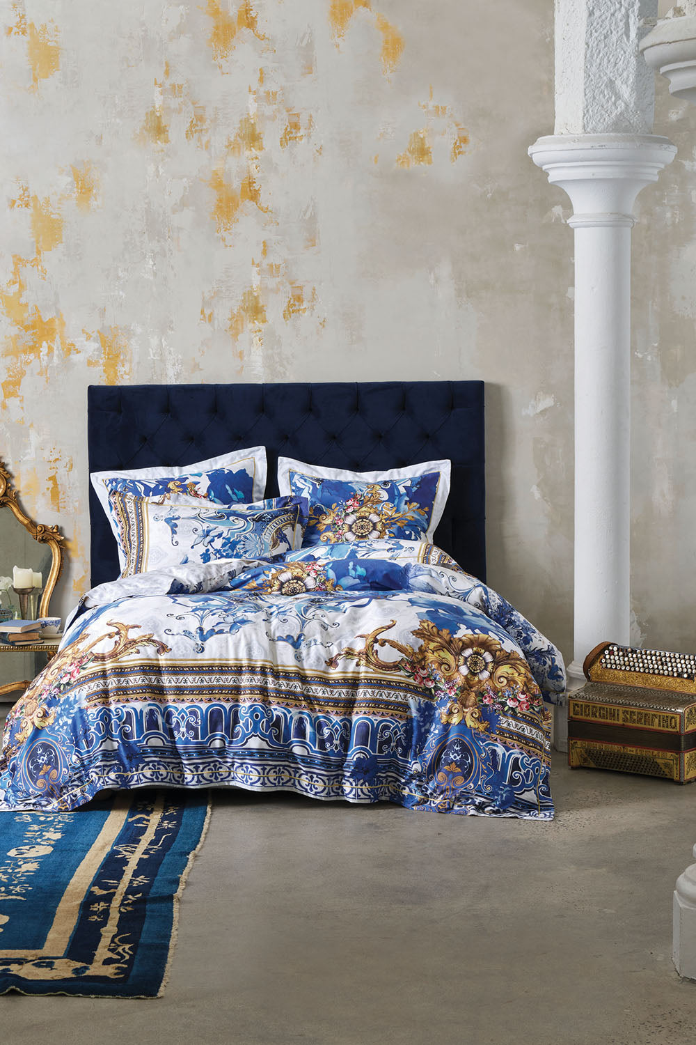KING BED QUILT COVER SET SAINT GERMAINE