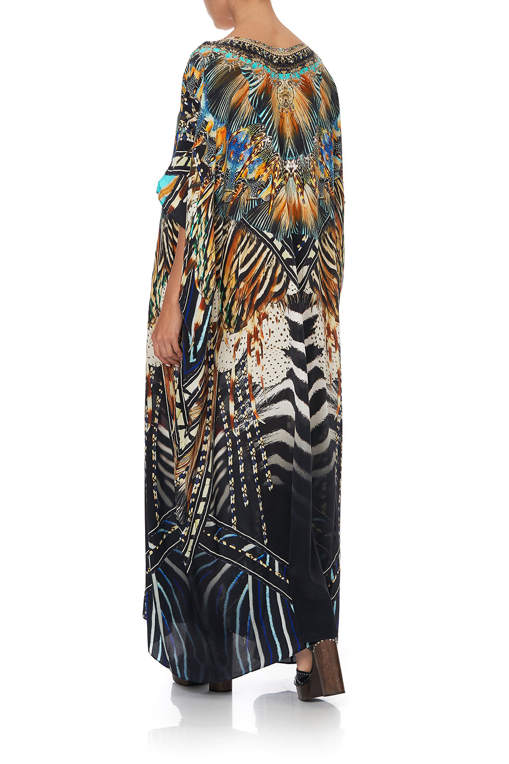 ROUND NECK KAFTAN LOST PARADISE