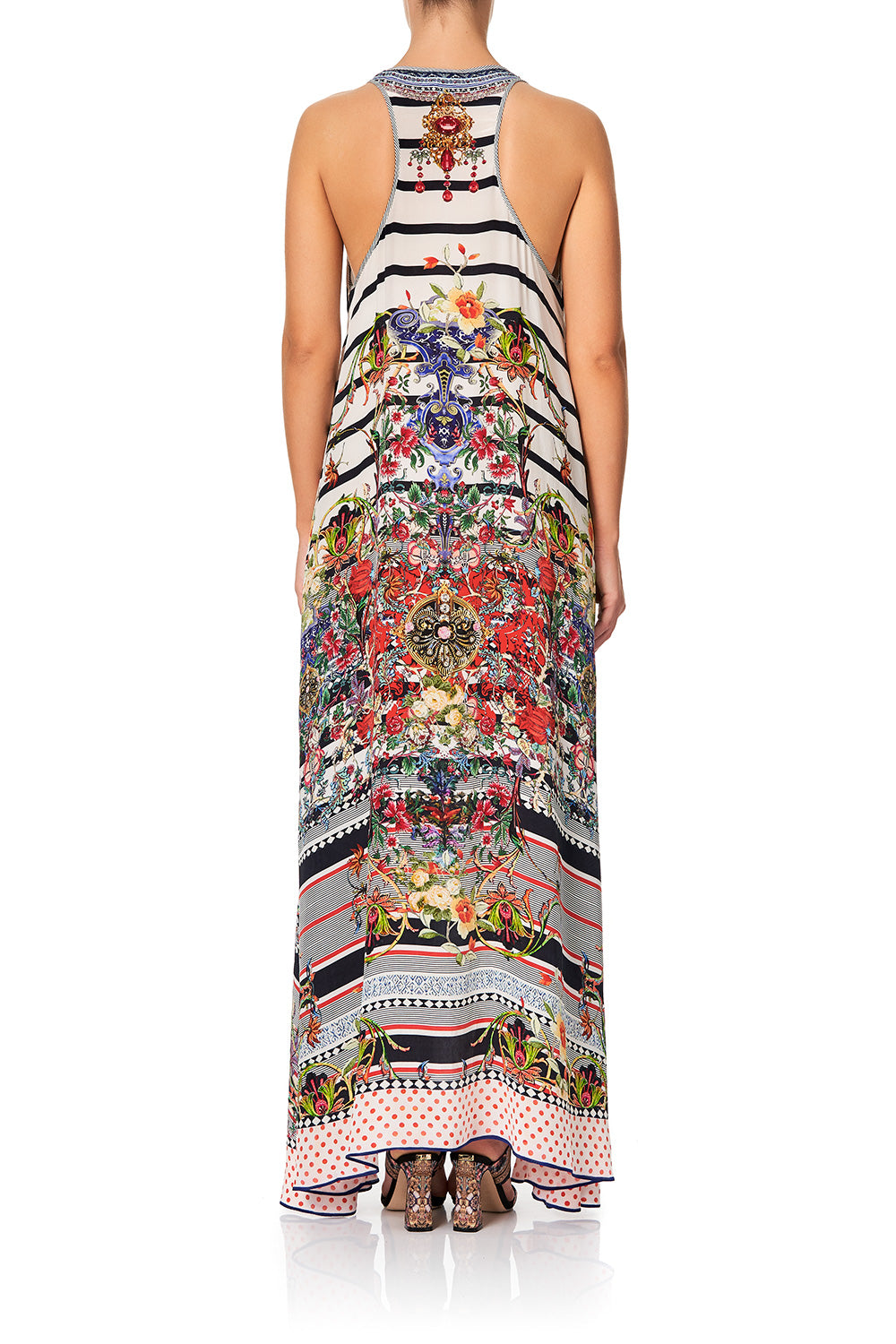 V NECK RACERBACK DRESS JOIE DE VIVRE