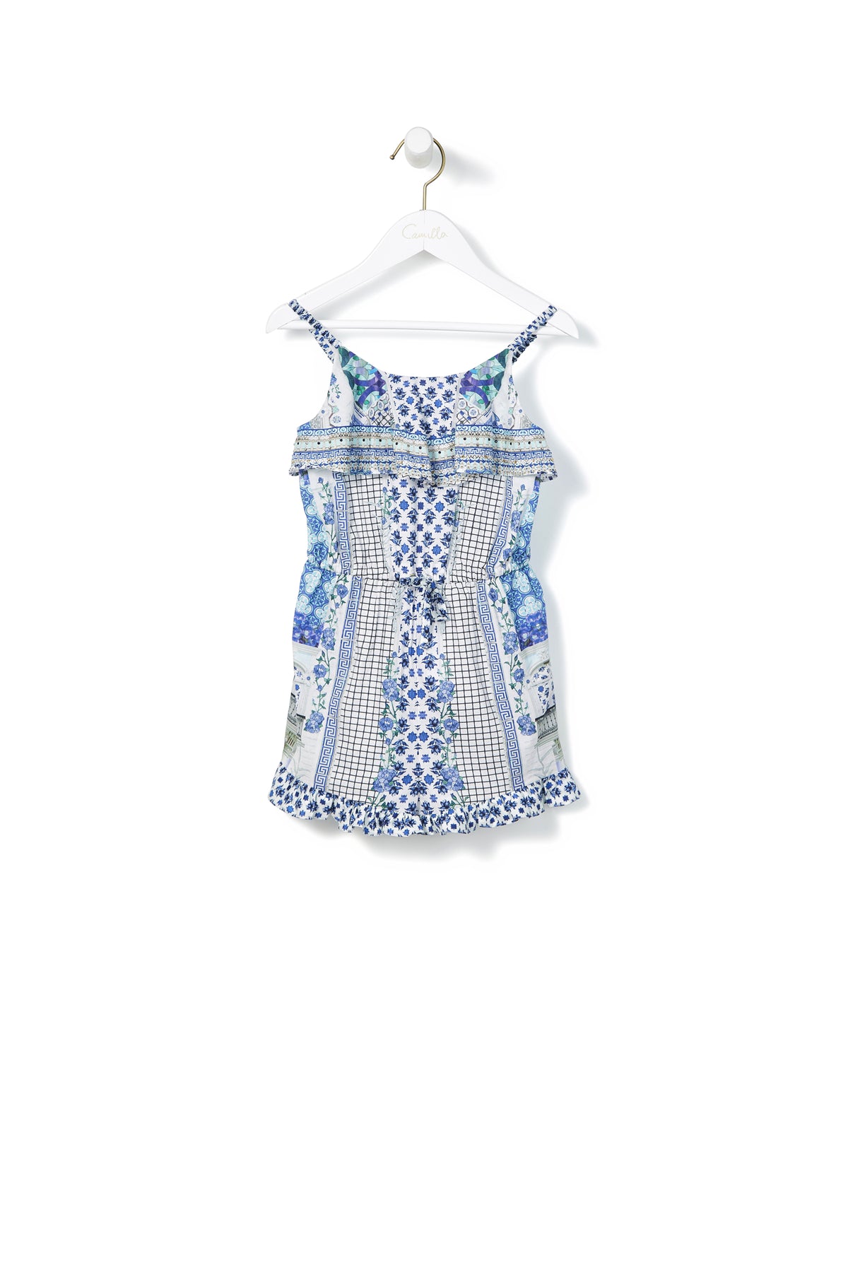 SALVADOR SUMMER KIDS PLAYSUIT W FRILL