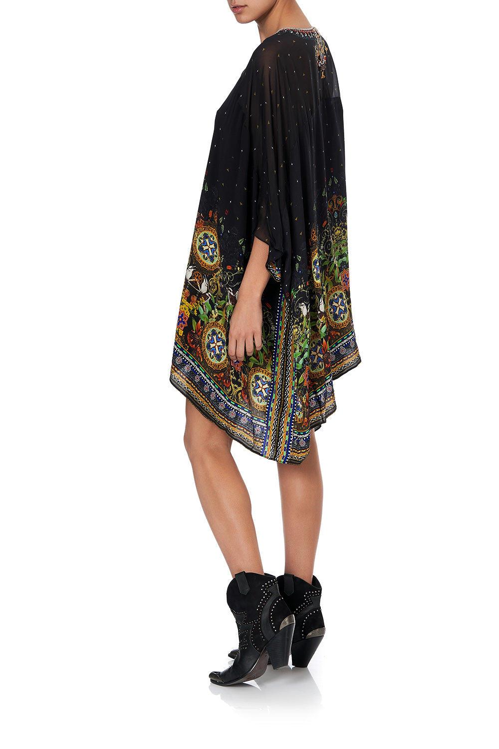 SHORT KAFTAN WITH YOKE BLACKHEATH BETTY