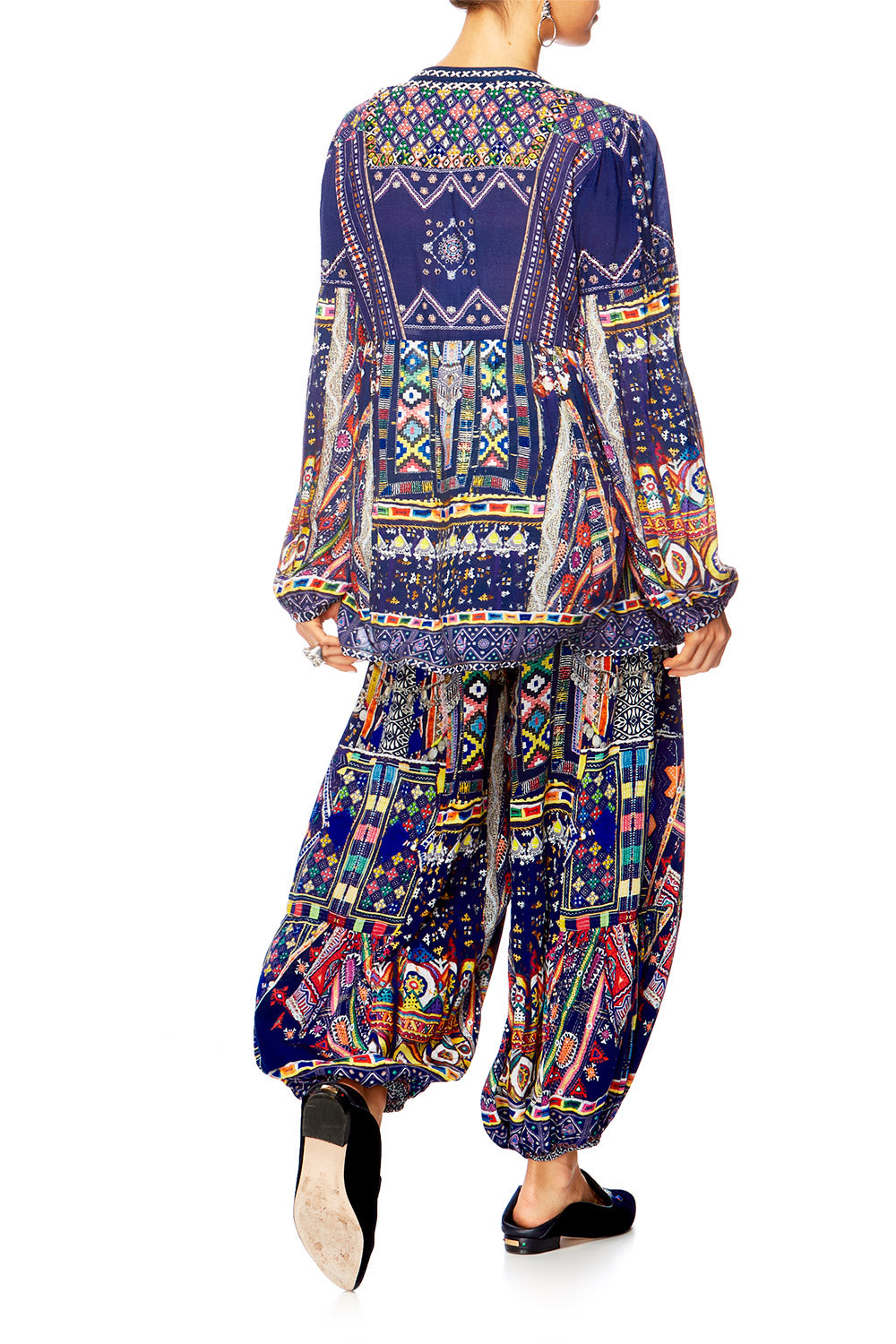 WHERE YOULL FIND ME BALLOON HEM HAREM PANTS