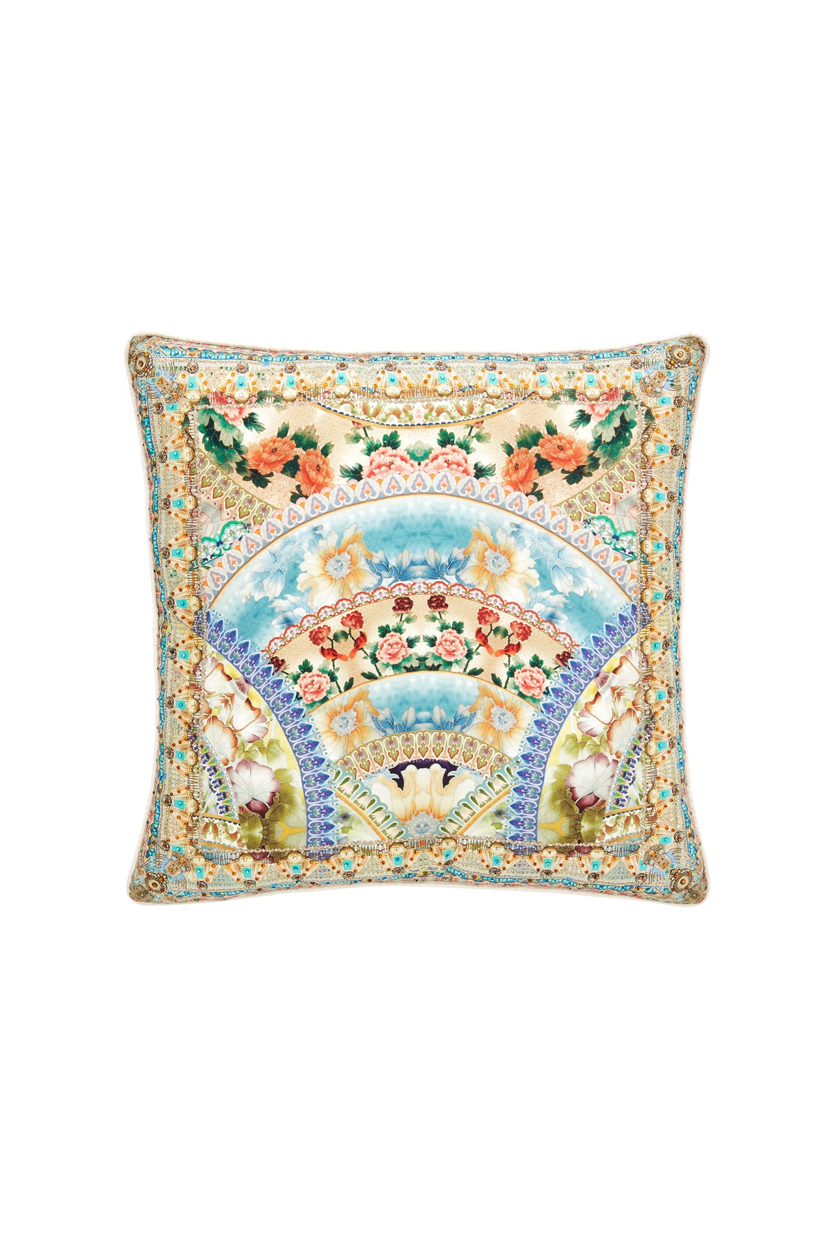 SIGN OF PEACE SMALL SQUARE CUSHION