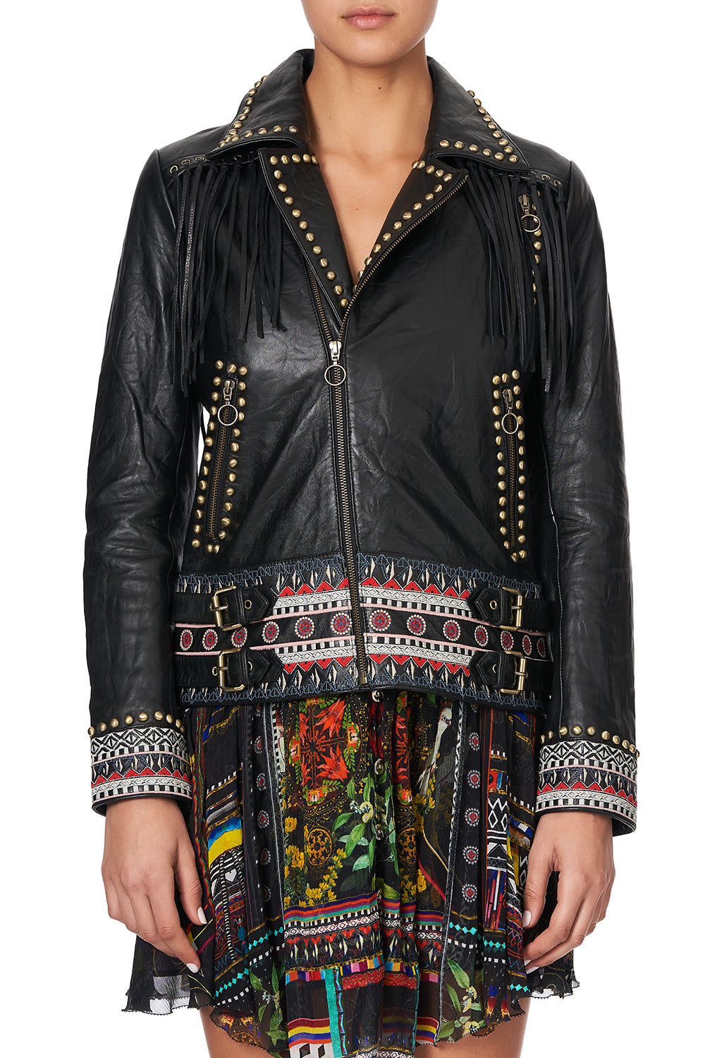 STUDDED BIKER JACKET BLACKHEATH BETTY