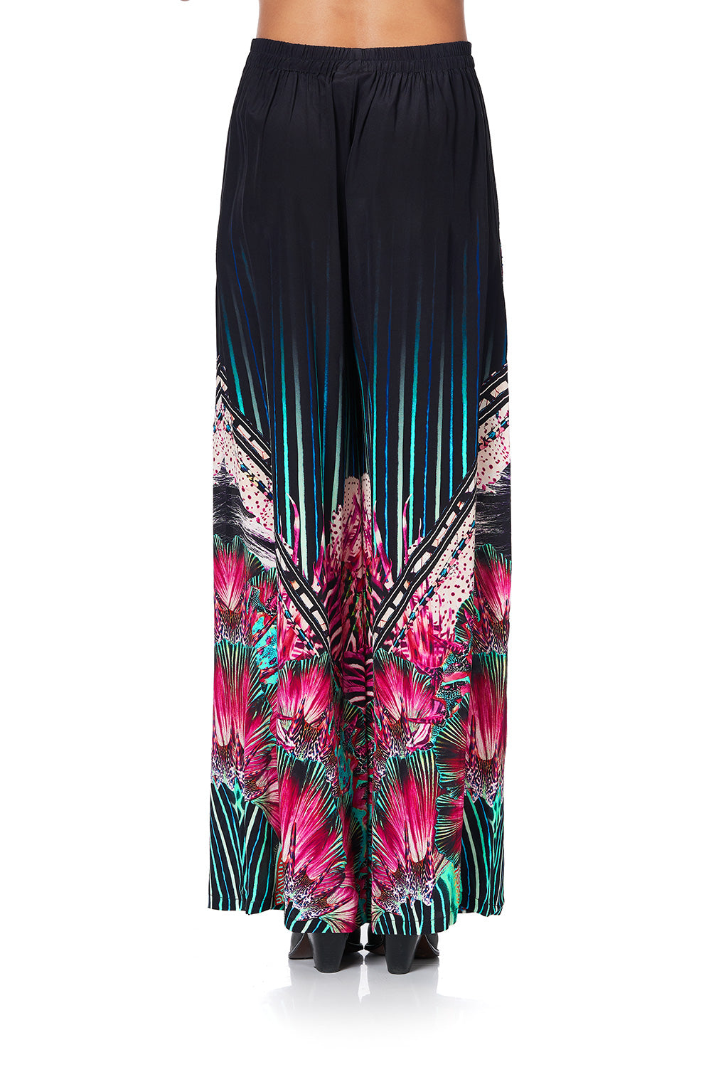 WIDE LEG TROUSER WITH FRONT POCKETS RAINBOW EYES