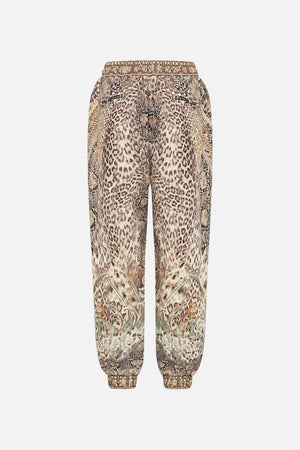 CAMILLA jersey track pants in Looking Glass Houses print