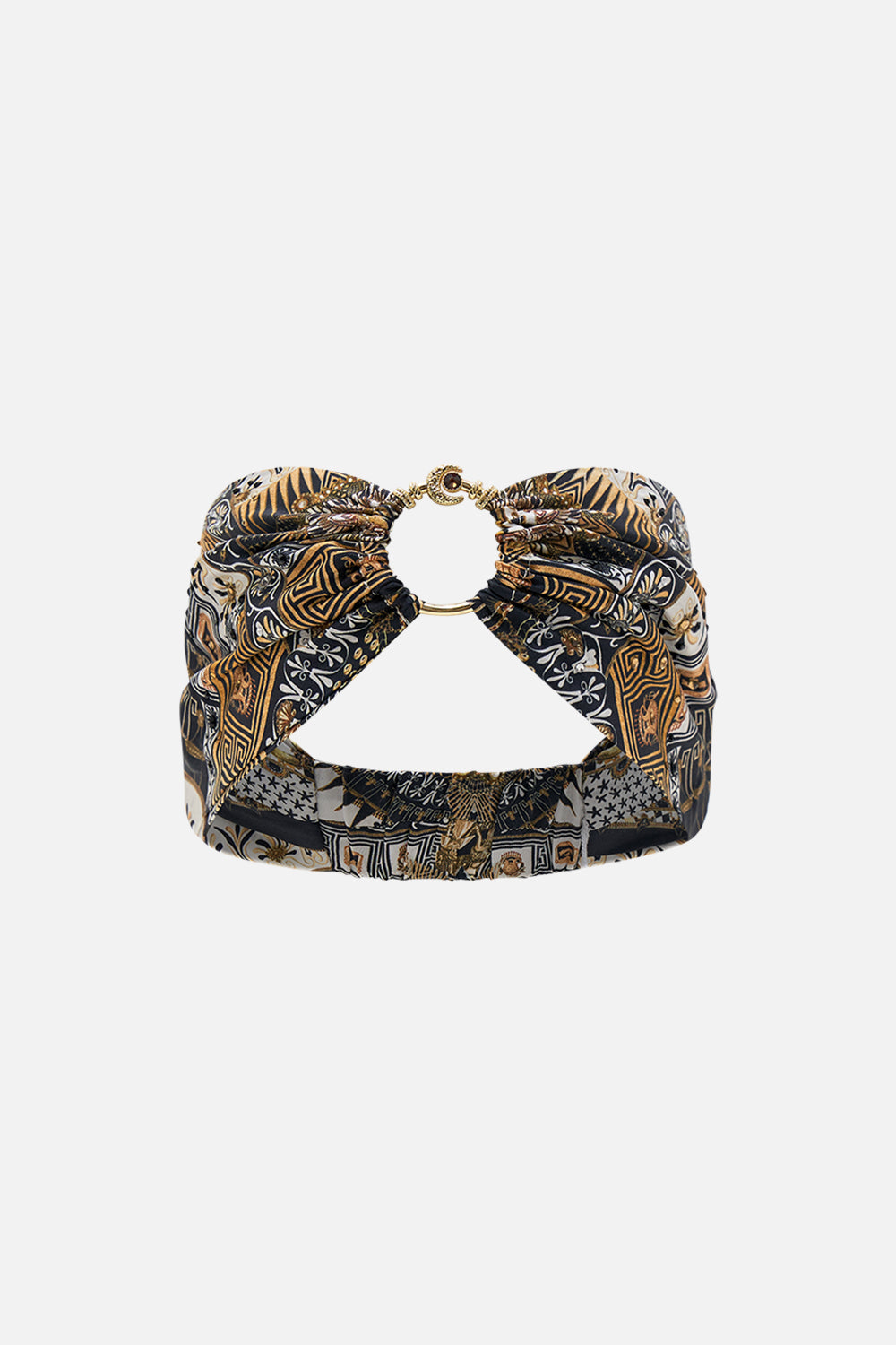 CAMILLA Ring Headband in Temples of Dendara Print