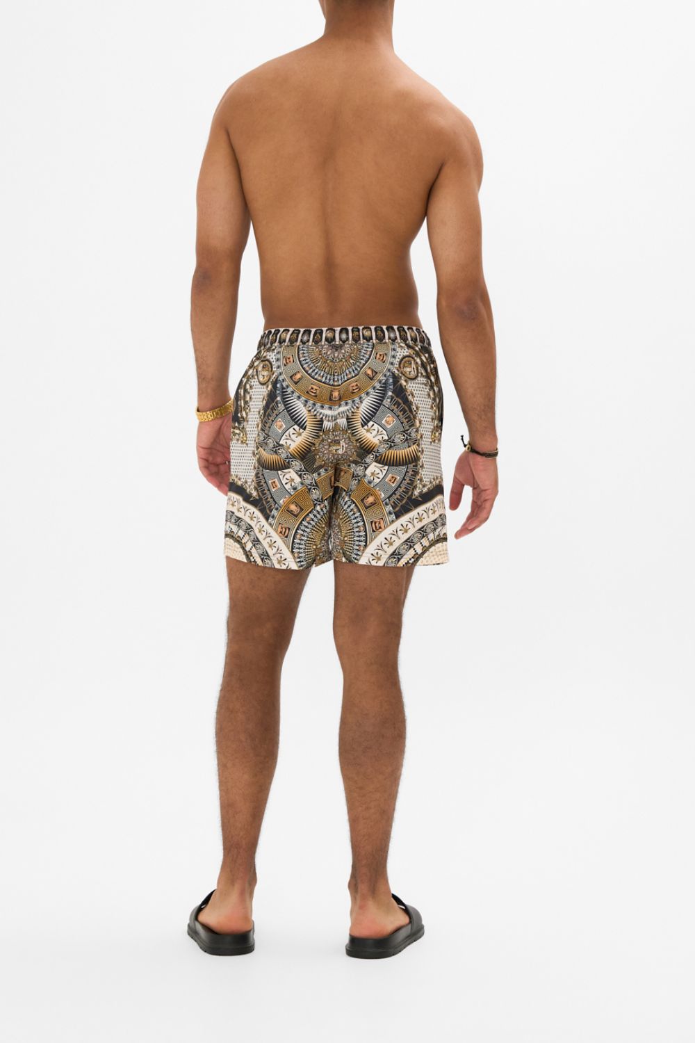Hotell Franks By CAMILLA Mid Length Boardshort in Temples of Dendara Print