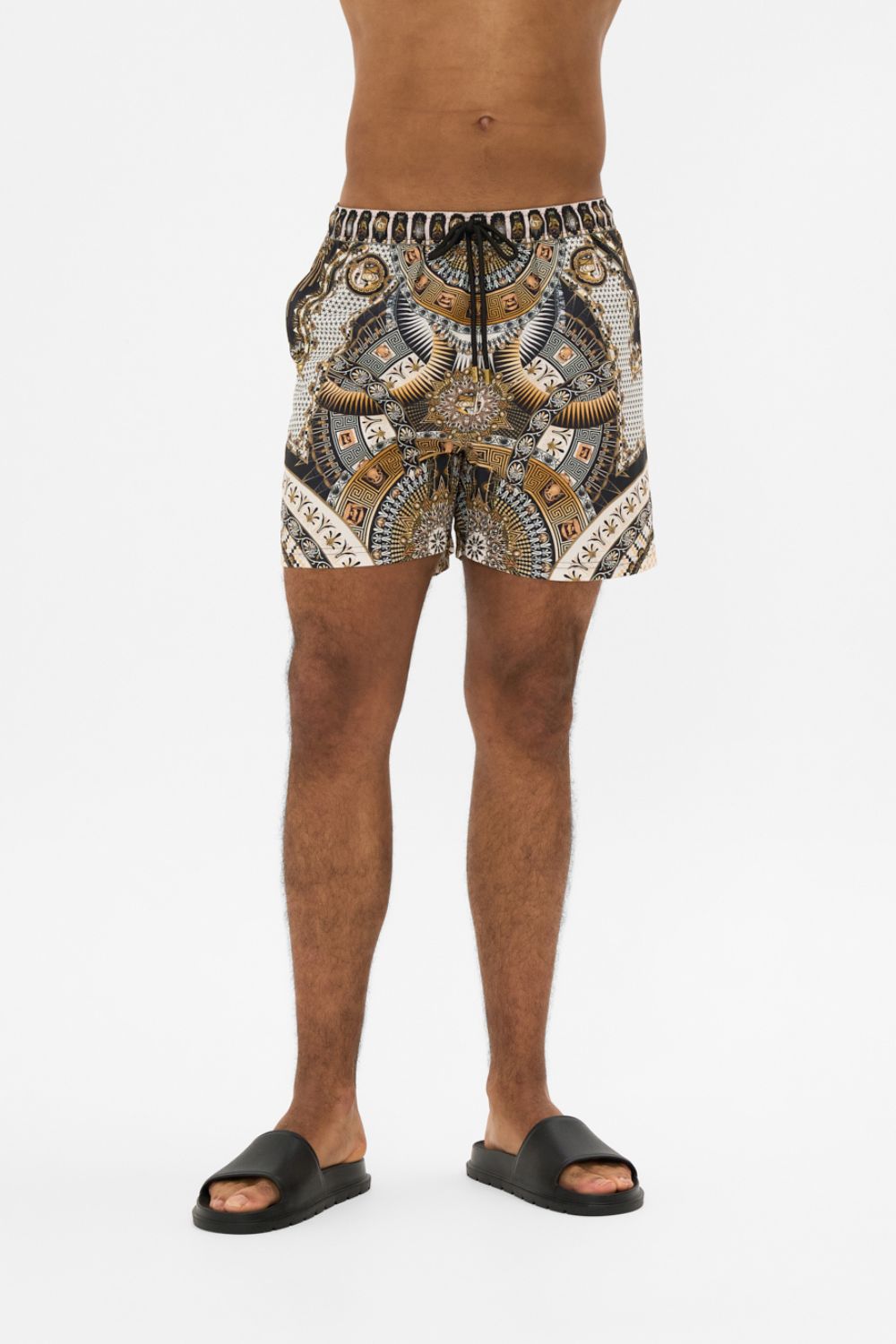 Hotell Franks By CAMILLA Mid Length Boardshort in Temples of Dendara Print