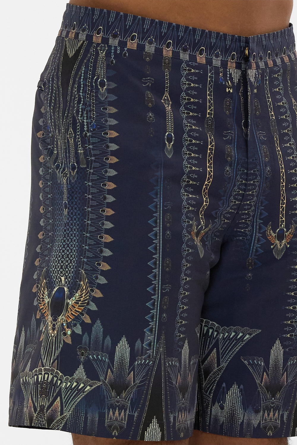 The CAMILLA MID LENGTH TRAIL SHORT THE EGYPT EFFECT