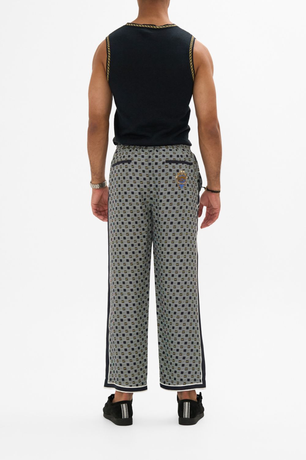 CAMILLA Lounge Pant in Riddle Of The Sphinx Print.