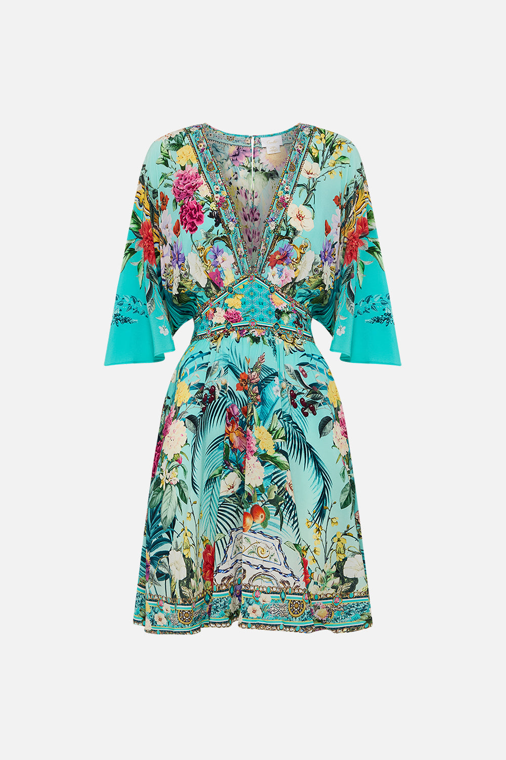 SHORT WAISTED DRESS GARDENS OF QUELUZ