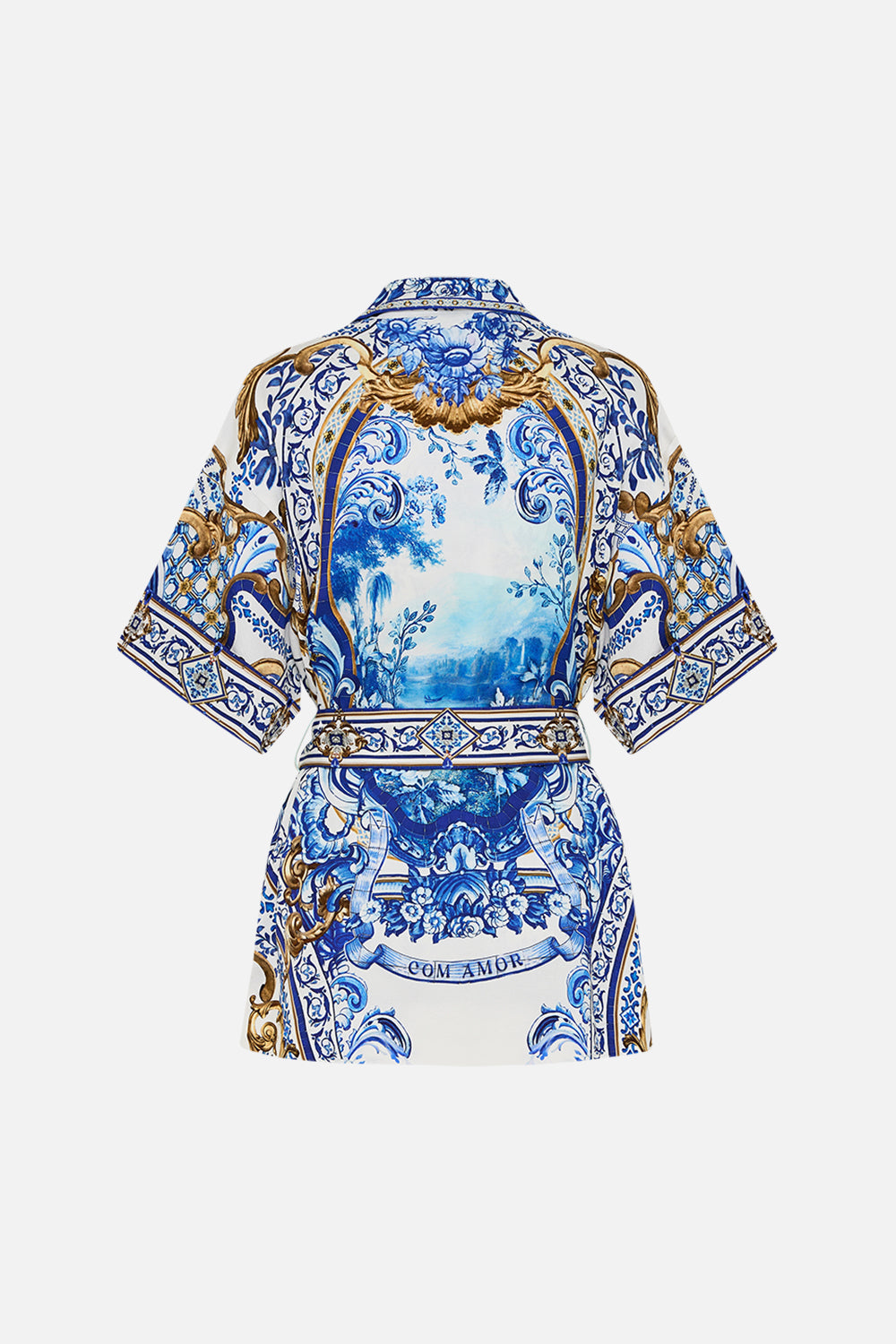 DOUBLE BREASTED SHORT SLEEVE JACKET AZUL ADVENTURES