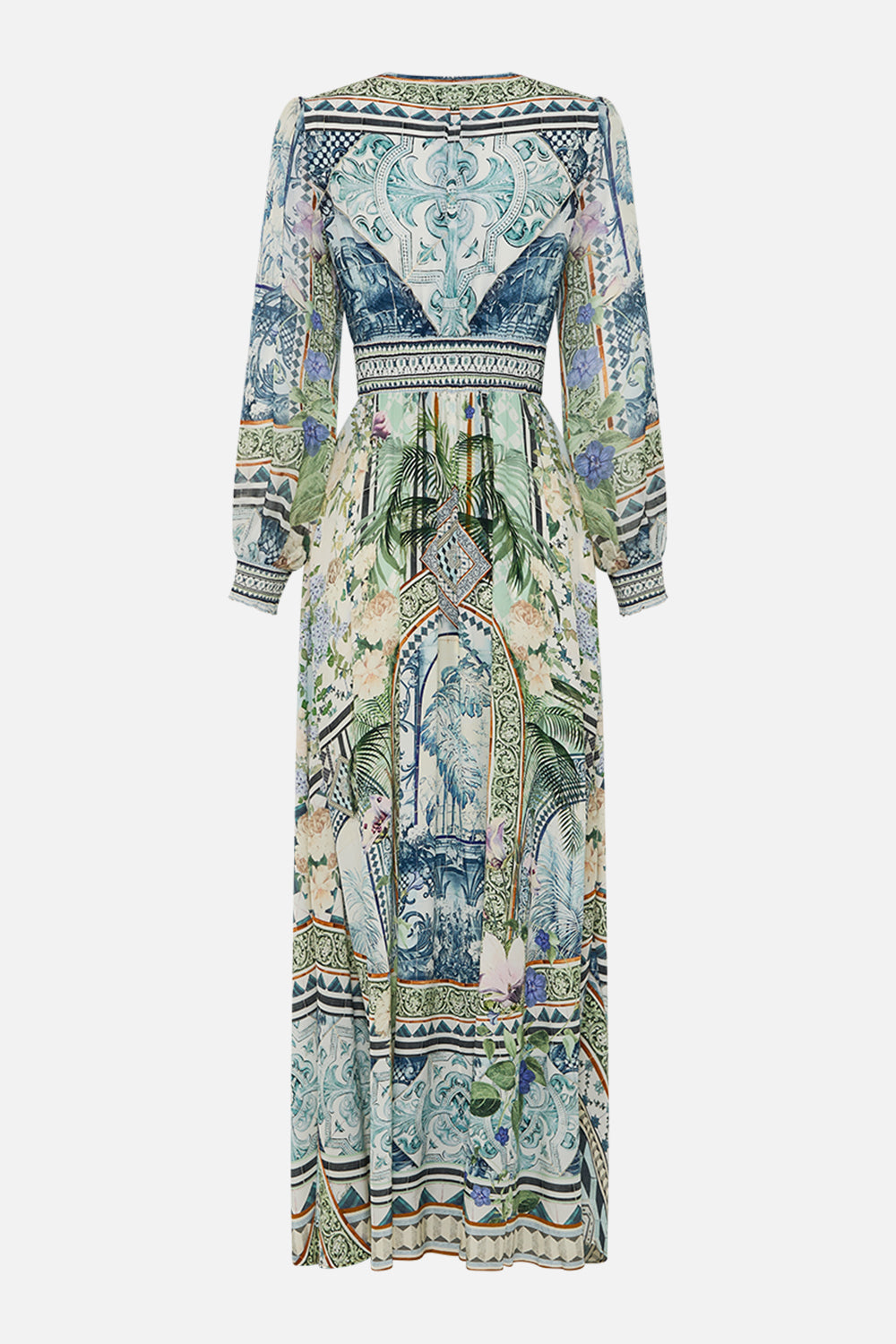 BUTTON DRESS WITH SHAPED WAISTBAND JARDIM PARTY