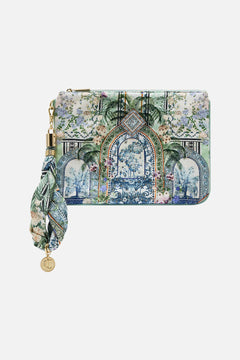 CAMILLA Scarf Clutch in Jardim Party print