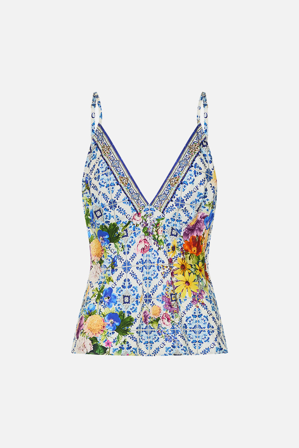 V NECK CAMI WALL TO WALL WONDERS