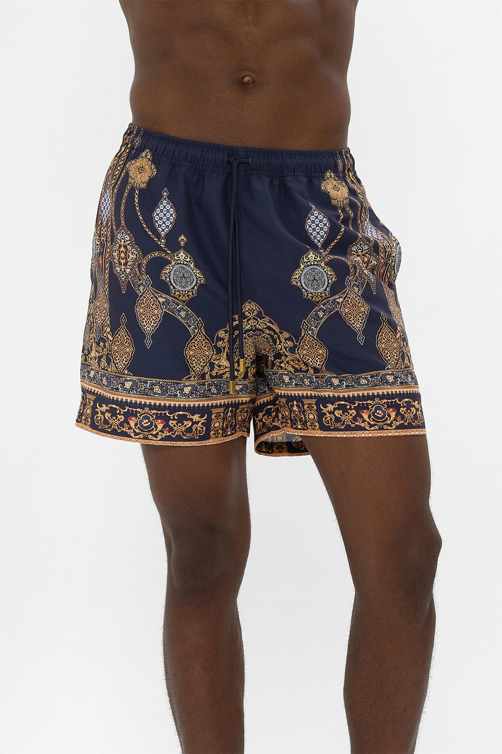 The CAMILLA MID LENGTH BOARDSHORT WITH ELASTIC WAIST THE IMPERIAL GATE