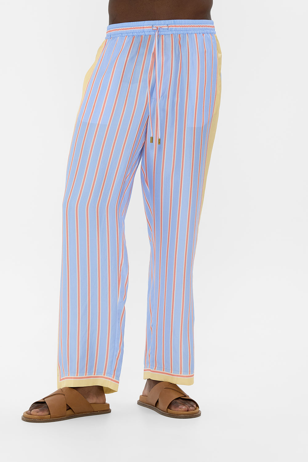 The CAMILLA LOUNGE PANT WITH ELASTIC WAIST BOTANICAL BALLADS