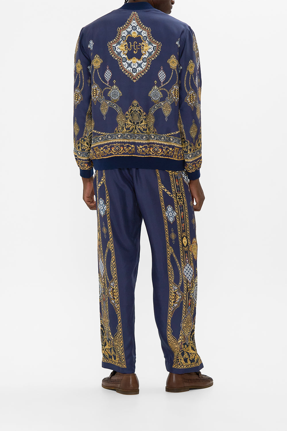 REVERSIBLE ZIP THROUGH BOMBER JACKET THE IMPERIAL GATE