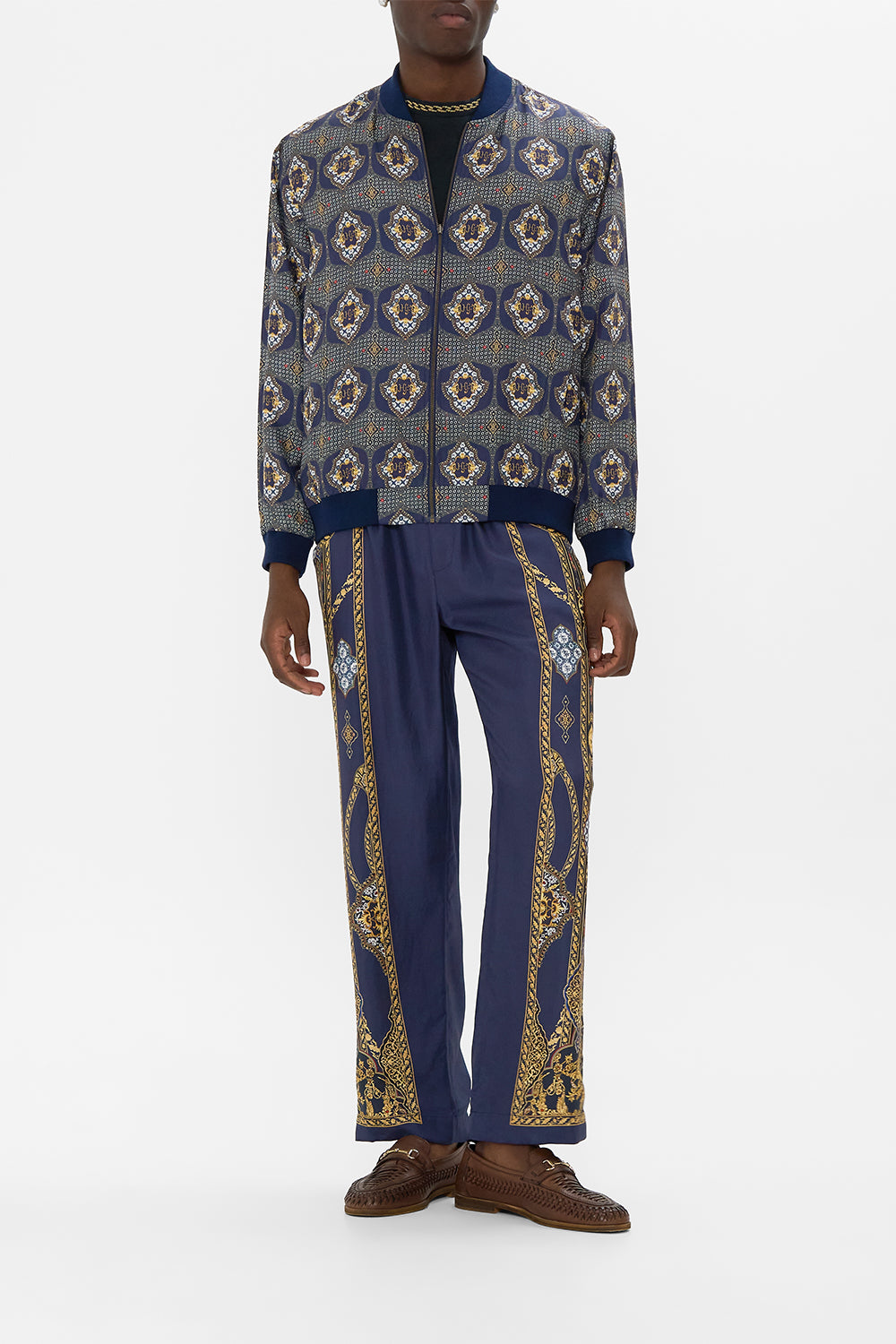 The CAMILLA REVERSIBLE ZIP THROUGH BOMBER JACKET THE IMPERIAL GATE