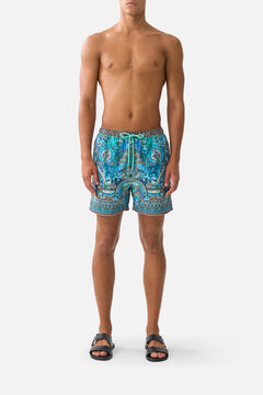MID LENGTH BOARDSHORT WITH ELASTIC WAIST FLAMENCO EUPHORIA