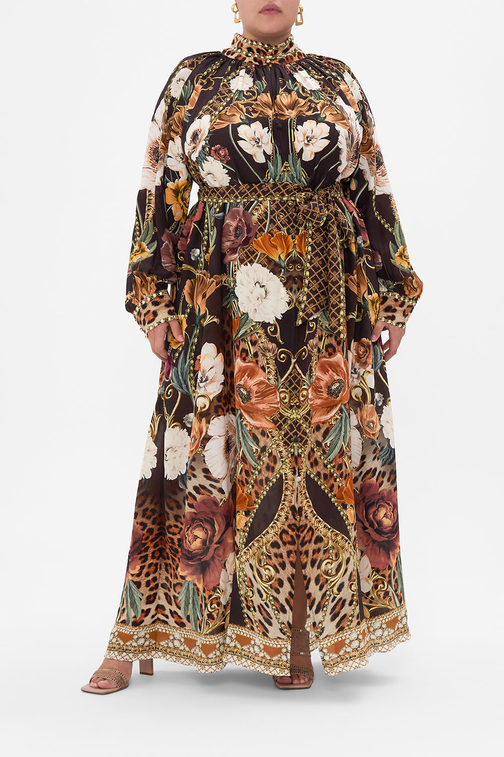 RAGLAN SLEEVE MIDI SHIRT DRESS WAVE YOUR WAND