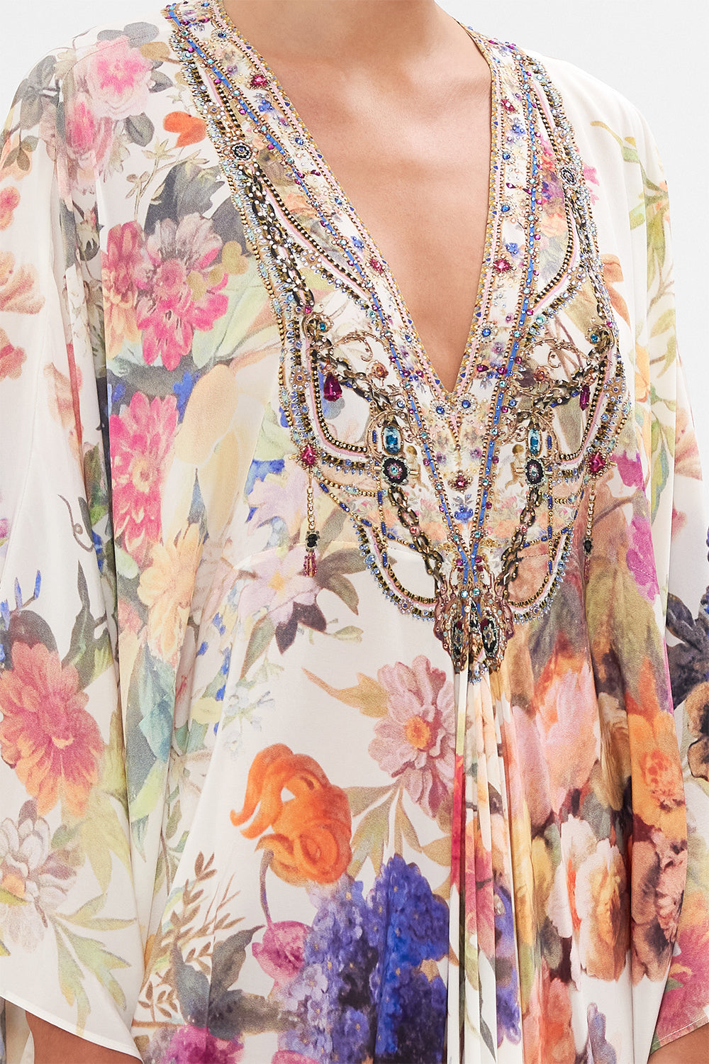 T SHAPE LONG KAFTAN FRIENDS WITH FRESCOS