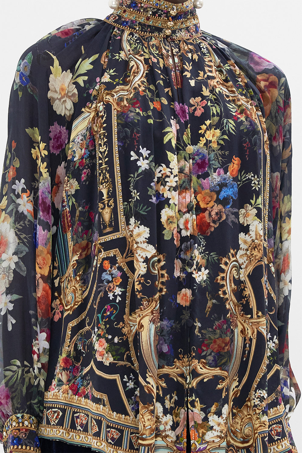 RAGLAN BUTTON UP SHIRT PLAY YOUR CARDS RIGHT