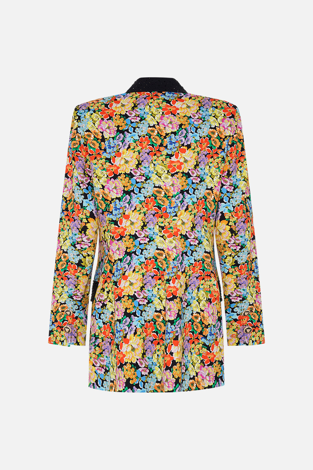 The CAMILLA TAILORED DOUBLE BREASTED JACKET SUNDOWNERS IN SICILY