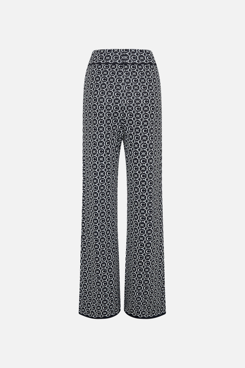 Back product CAMILLA silk shirt in Song Of Sacrifice print