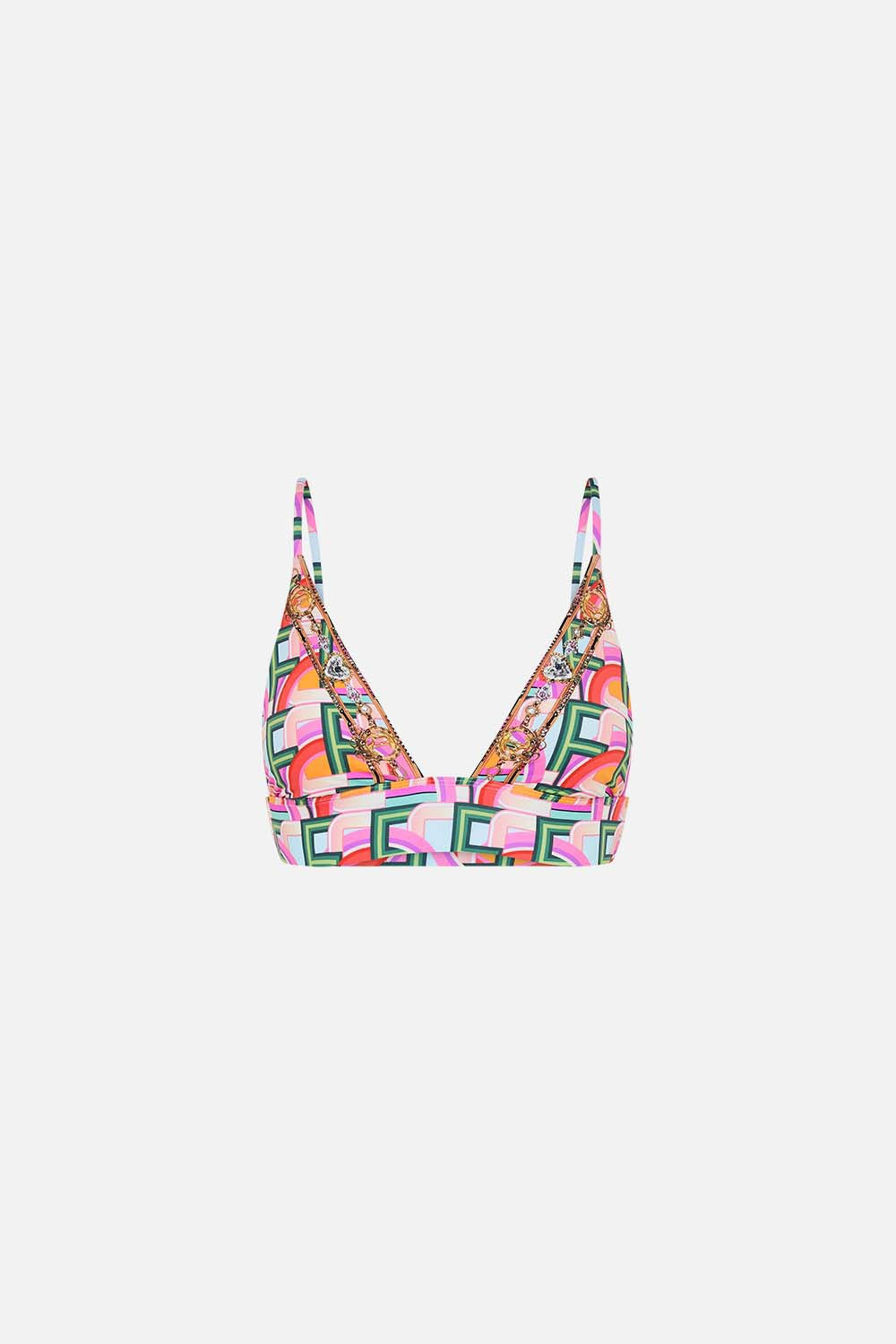 Product view of CAMILLA lingerie soft bra in An Italian Welcome print