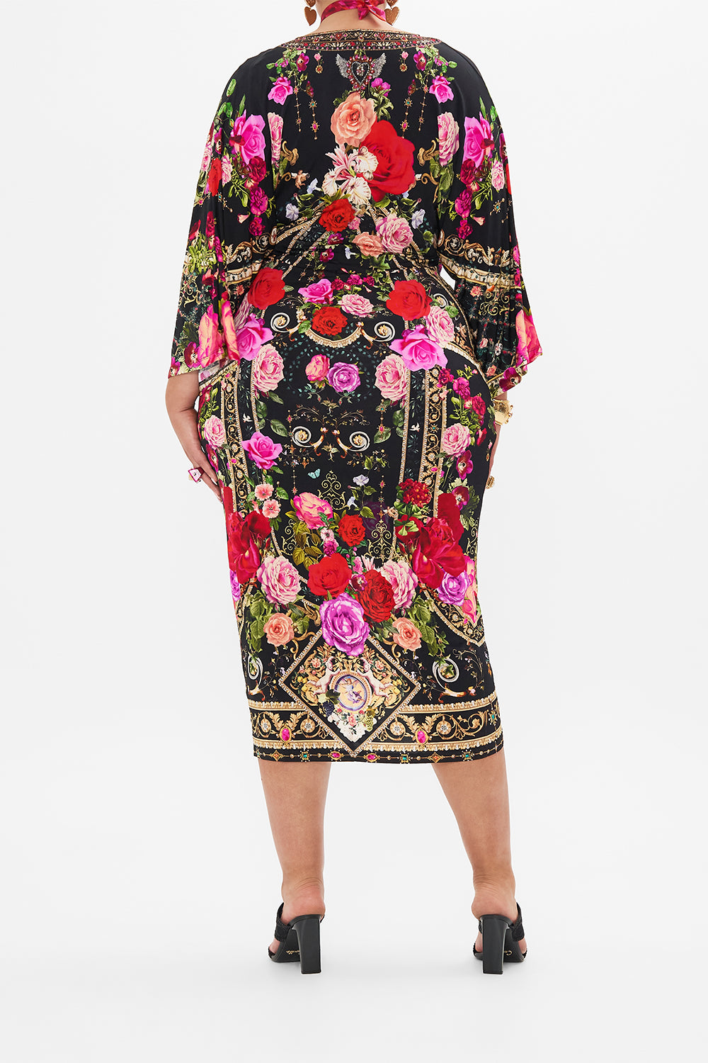 LONG SPLIT FRONT TWIST DRESS RESERVATION FOR LOVE