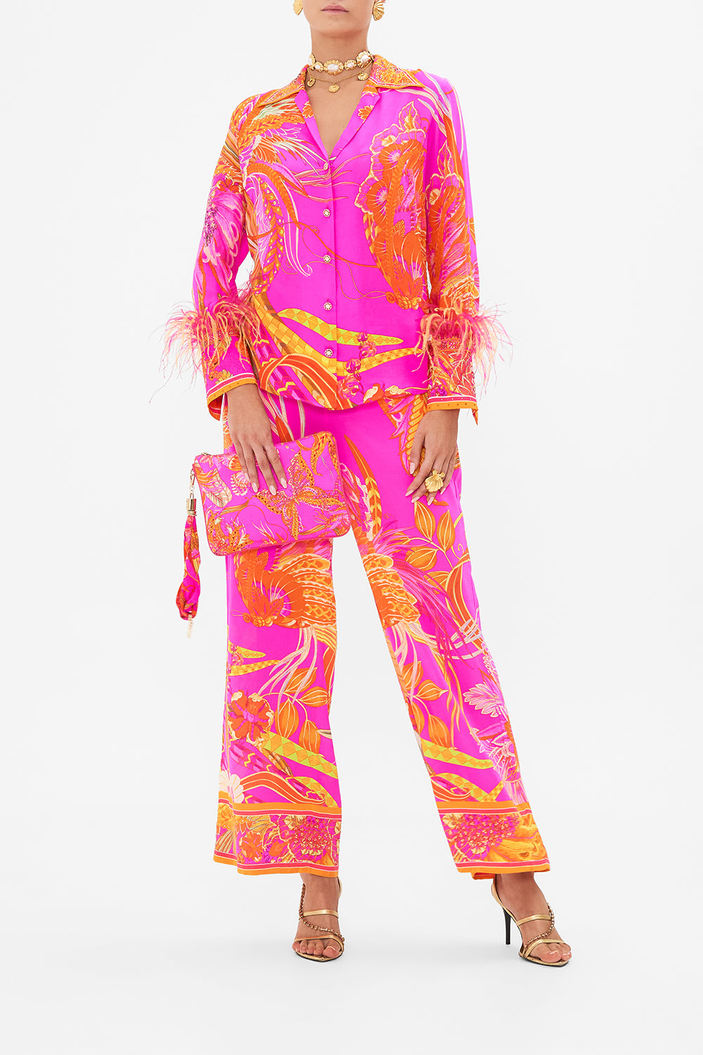 PYJAMA SHIRT A HEART THAT FLUTTERS