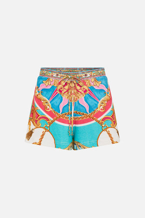 Product view of  CAMILLA silk boxer short in Sail Away With Me print 