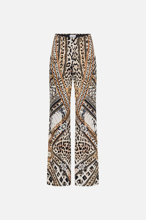 Product view of CAMILLA flare pant in Mosaic Muse print