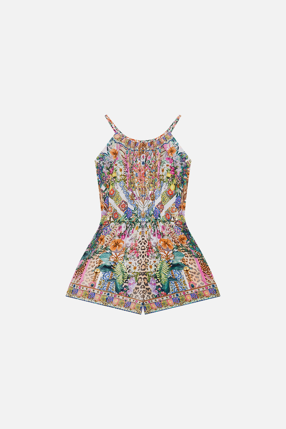 Milla by CAMILLA floral playsuit in Flowers Of Neptune print