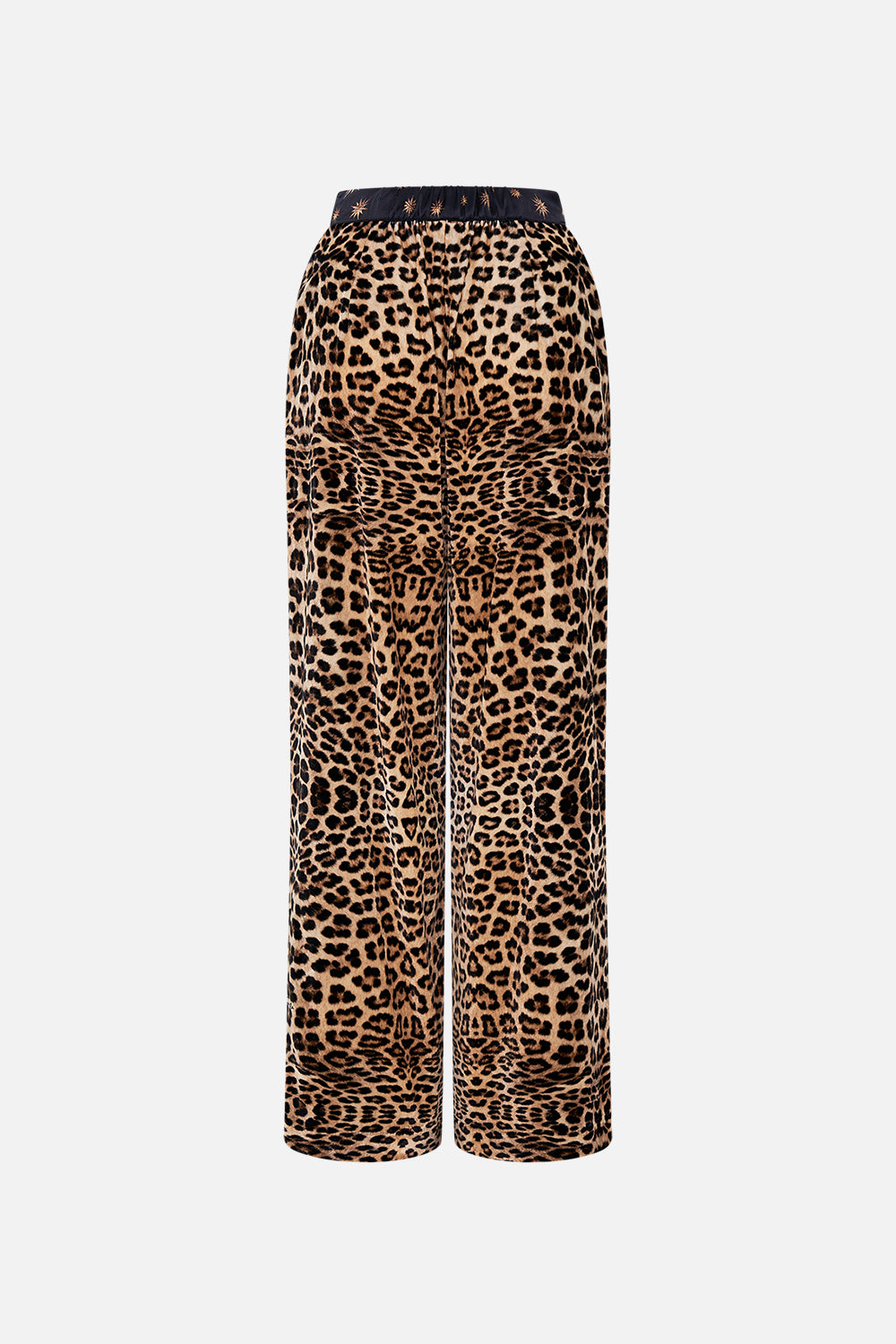 VELVET STRAIGHT LEG RELAXED TROUSER SOUL OF A STAR GAZER