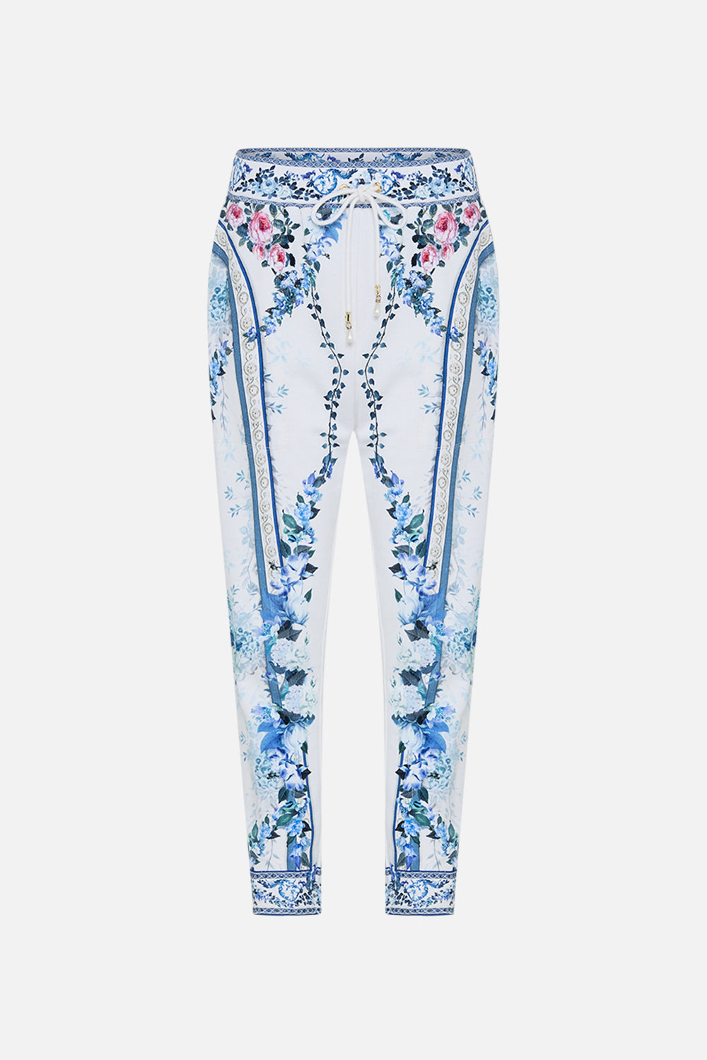 CAMILLA designer pants in Season Of The Siren print 