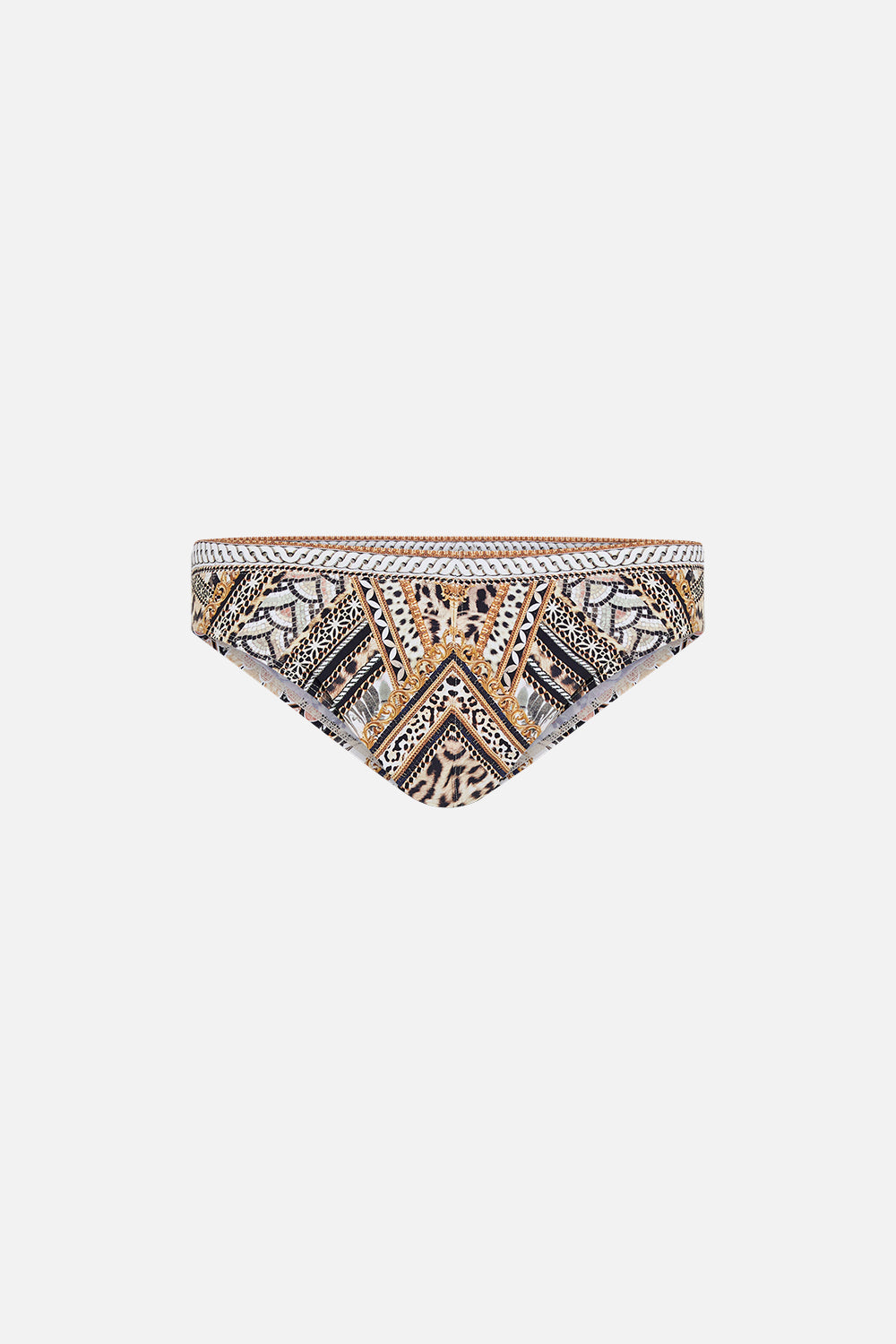 Product view of Hotel Franks by CAMILLA mens swim brief in Mosaic Muse 