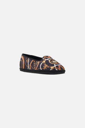 Product view of CAMILLA espadrille shoes in Copast to Coast print 
