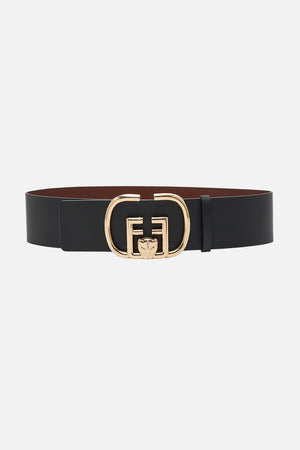 Product view of CAMILLA designer leather belt 