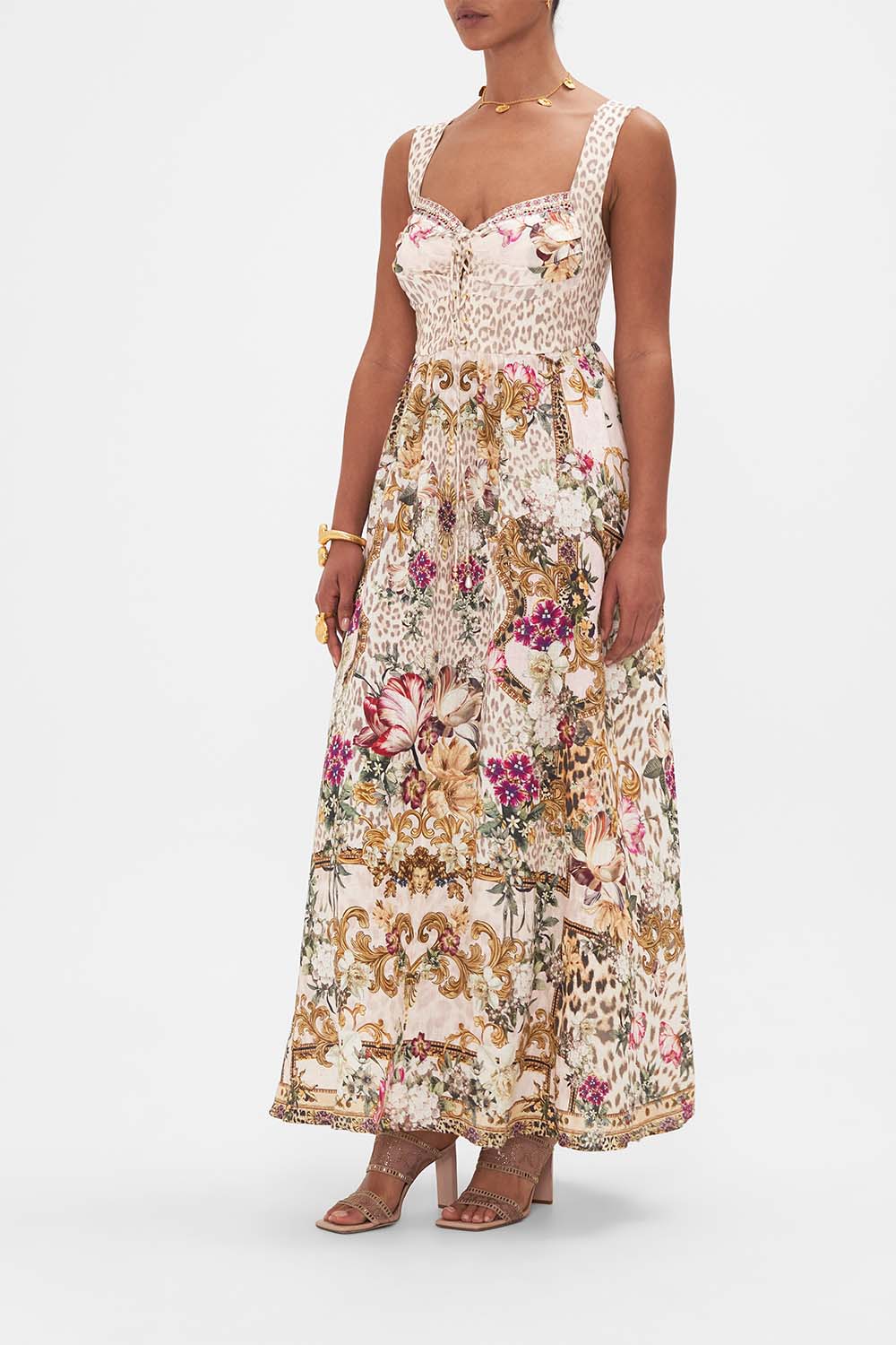 EYELET BUSTIER DRESS BAMBINO BLISS