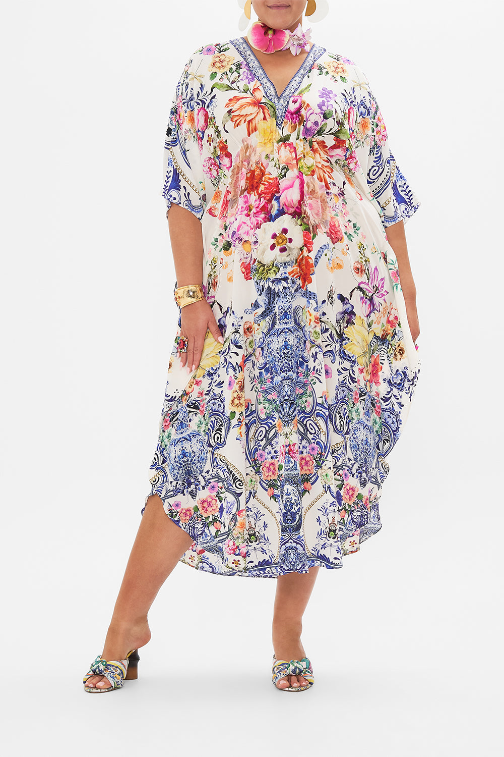 GATHERED WAIST KAFTAN DUTCH IS LIFE