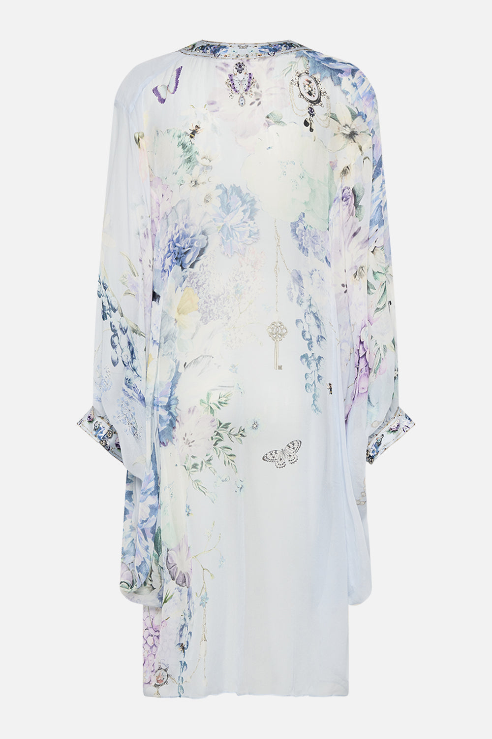 CAMILLA coocon knit layer in Butterfloria 