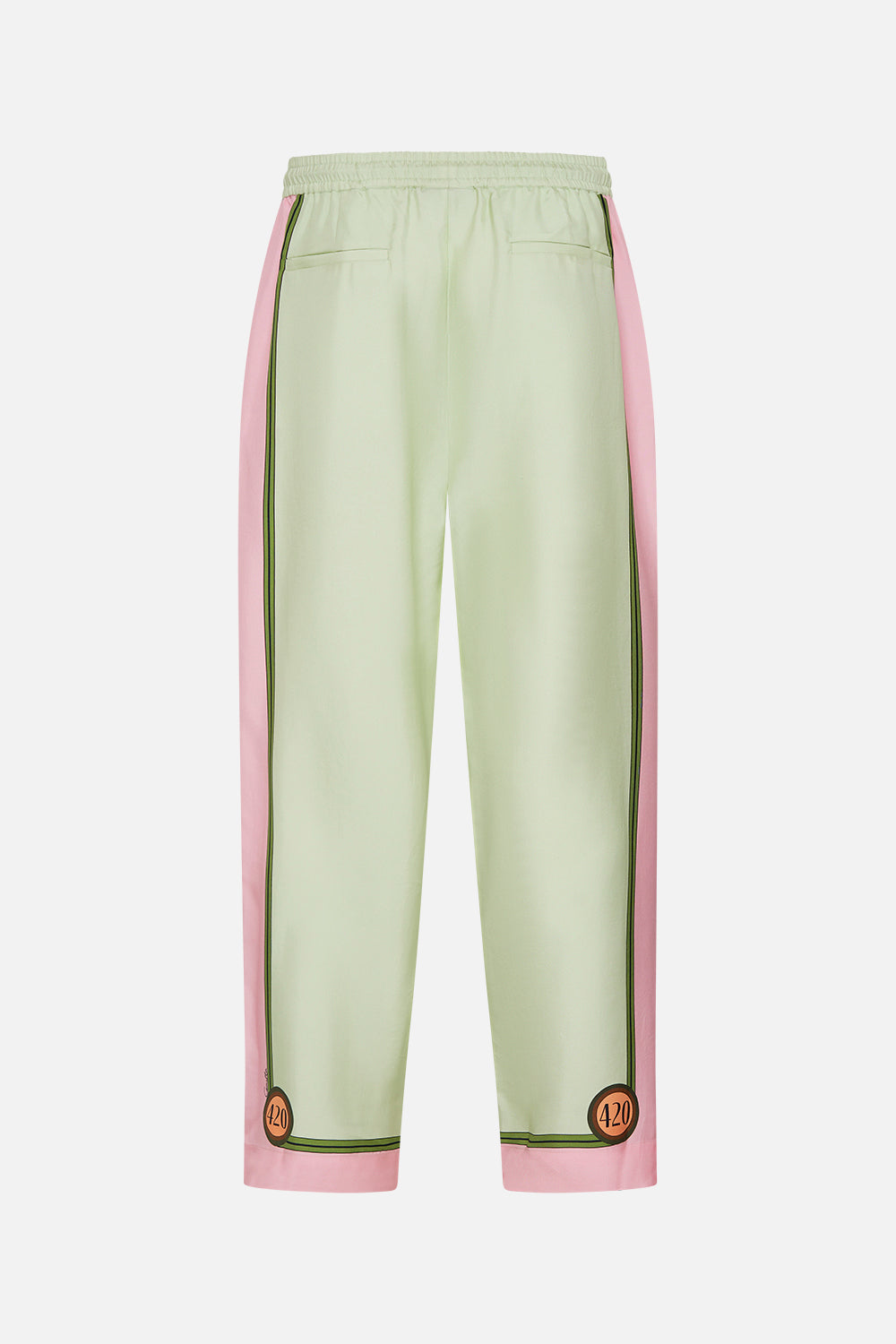 Hotel Franks by CAMILLA  mens lounge pants in Lets Chase Rainbows print