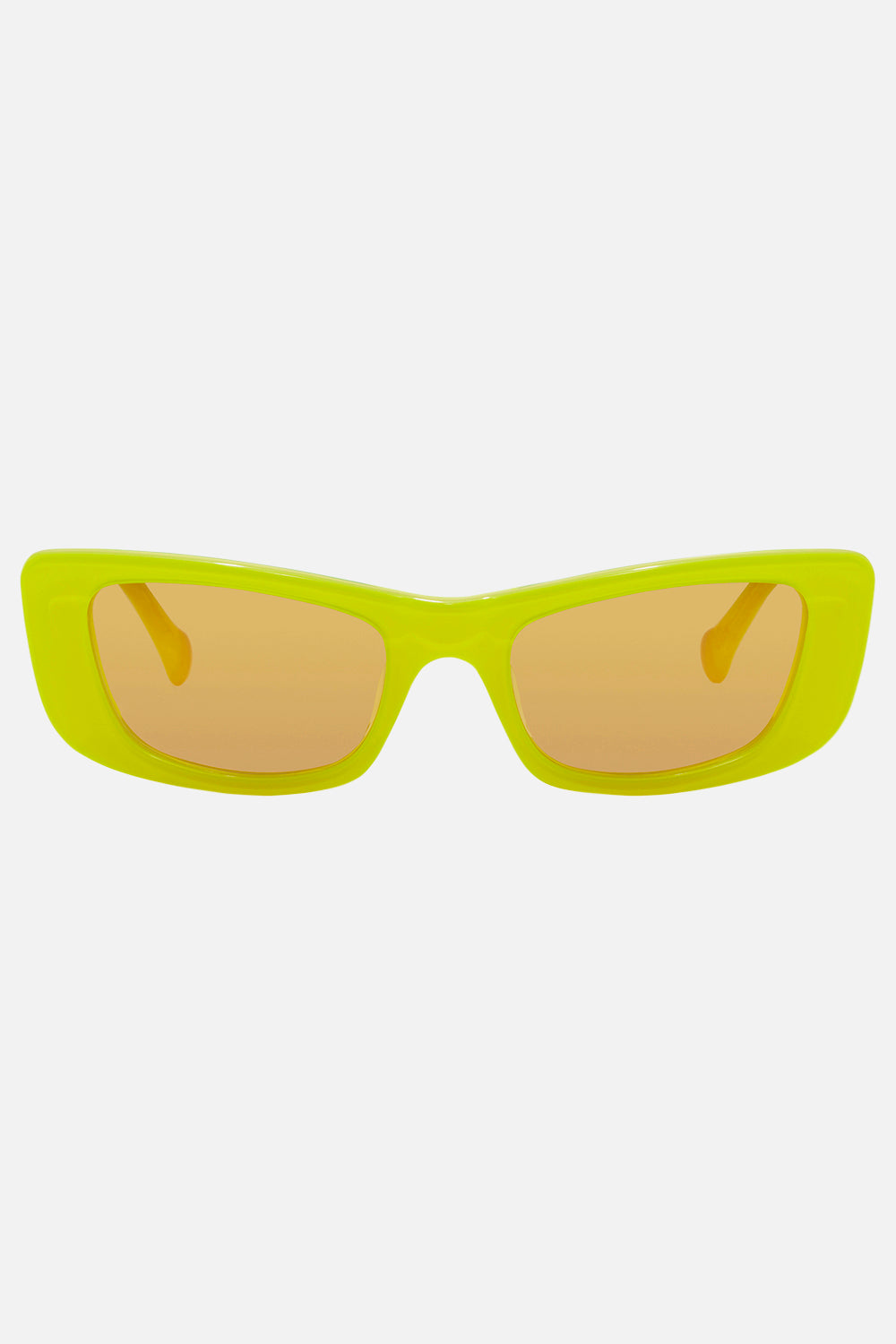 The CAMILLA CIAO CIAO SUNGLASSES NEON YELLOW