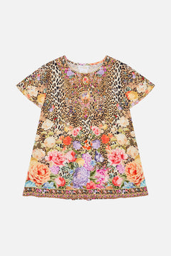 Milla by CAMILLA floral t-shirt dress with flare hem (4-10) in Heirloom Anthem
