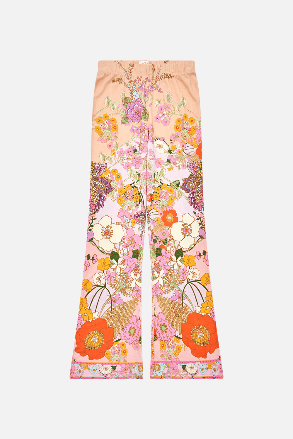 Milla By CAMILLA kids flared leggings in Clever Clogs print