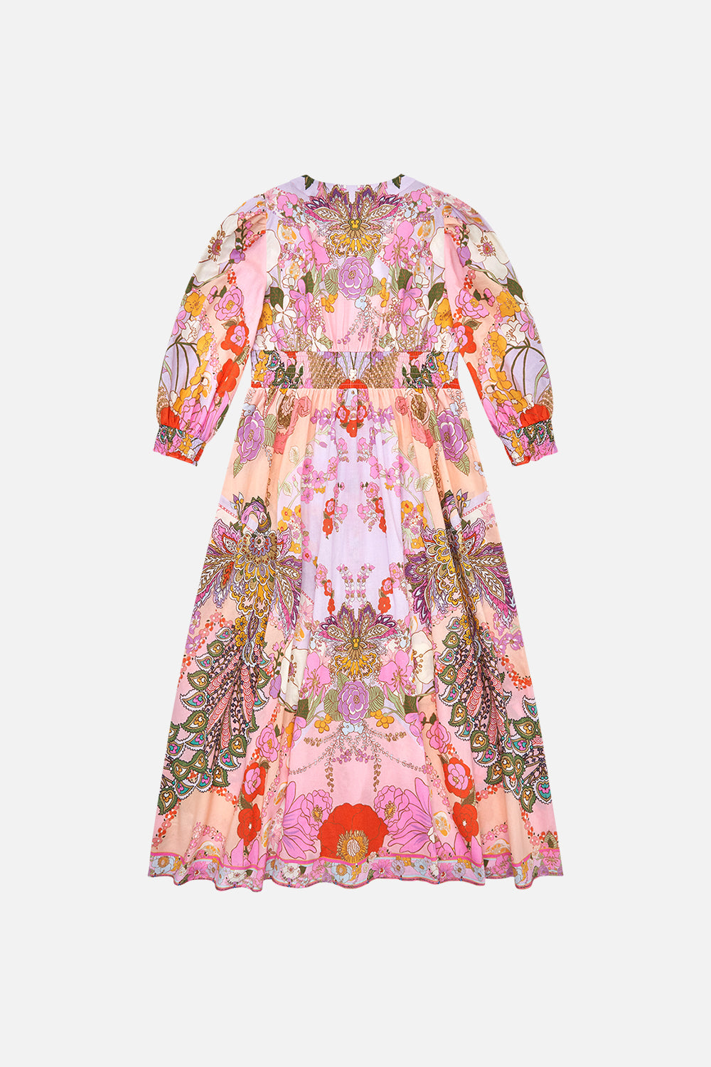 Milla by CAMILLA pink floral maxi dress in Clever Clogs print